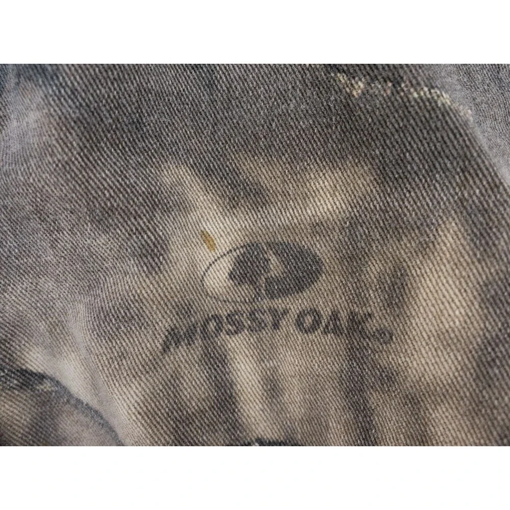 Vintage Faded Glory Cargo Shorts Mens 38 Mossy Oak Camo Hunting Outdoor Y2K